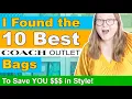 I Found the 10 Best COACH Outlet Bags Stylish Budget Friendly Autumn Beckman