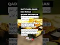 Lagu Niat puasa Kamis dan qadha puasa ramadhan #shortsfeed #shortsvideo #puasakamis #puasaqadha