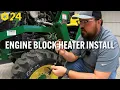 How to Install Engine Block Heater on a John Deere Tractor