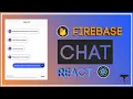React Firebase Chat App Tutorial