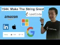 LeetCode 1544 Make The String Great - Interview Prep Ep 89