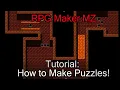 RPG Maker MZ Tutorial How to Make Puzzles