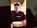 Eating unlimited soup salad breadsticks at Olive Garden