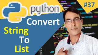 How convert String to List in Python Python tutorial lesson - 37 Split method of list