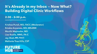 ACC 26 Future Hub It s Already in my Inbox - Now What Building Digital Clinic Workflows