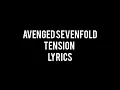 Download Lagu avenged sevenfold tension lyrics