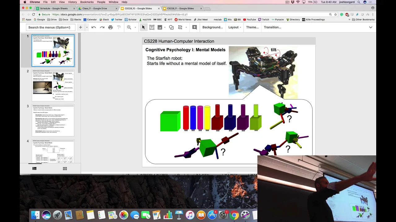 Human Computer Interaction lecture 11: Mental models. (Filmed Oct 2, 2018)
