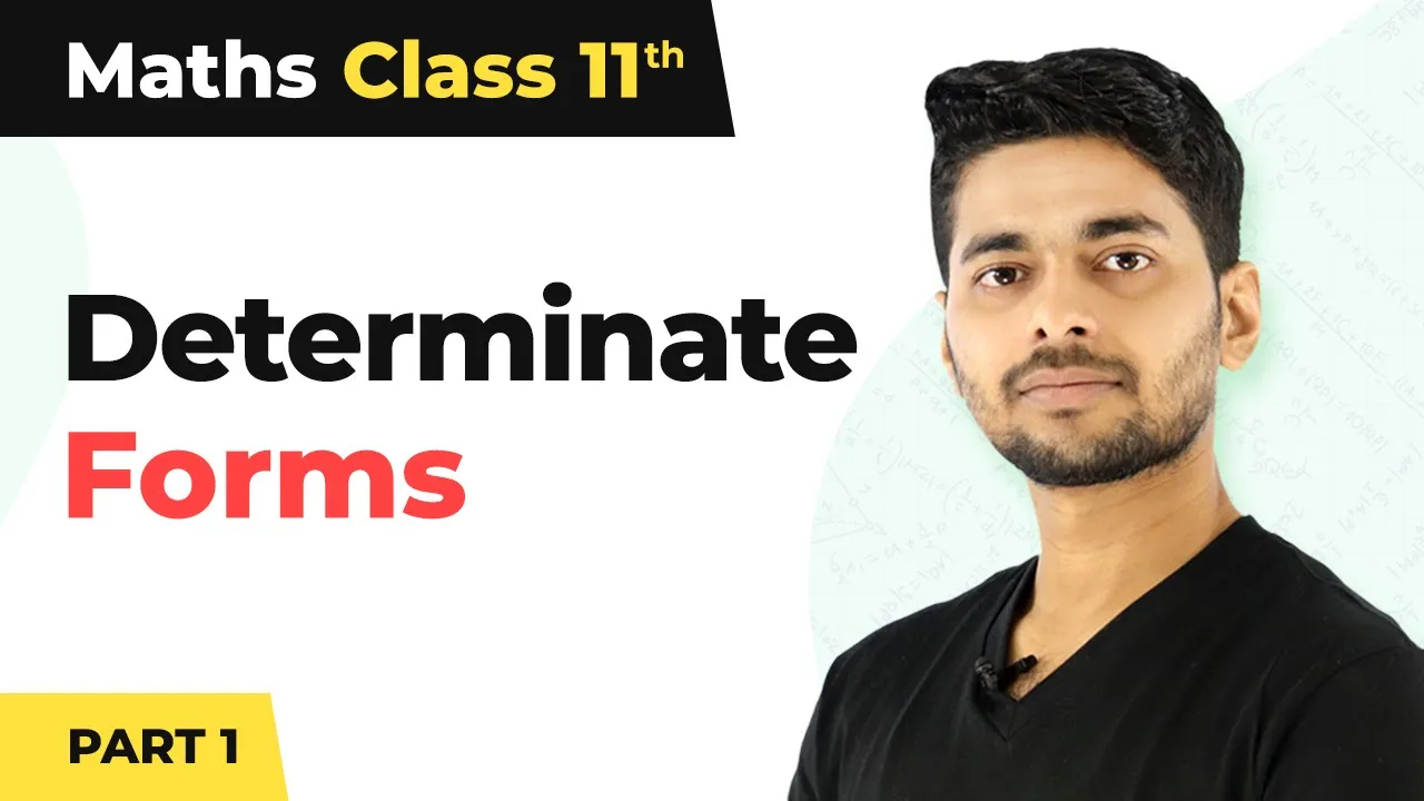 Determinate Forms Which Looks Like Indeterminate (Part-1) - Limits and Derivatives | Class 11 Maths