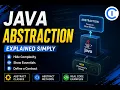 Master Java Abstraction Constructors Final Static Methods