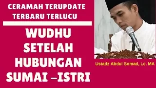 Download Wudhu !!! Sunnah yang dilakukan setelah berhubungan suami istri - Ustadz Abdul Somad Lc. MA MP3