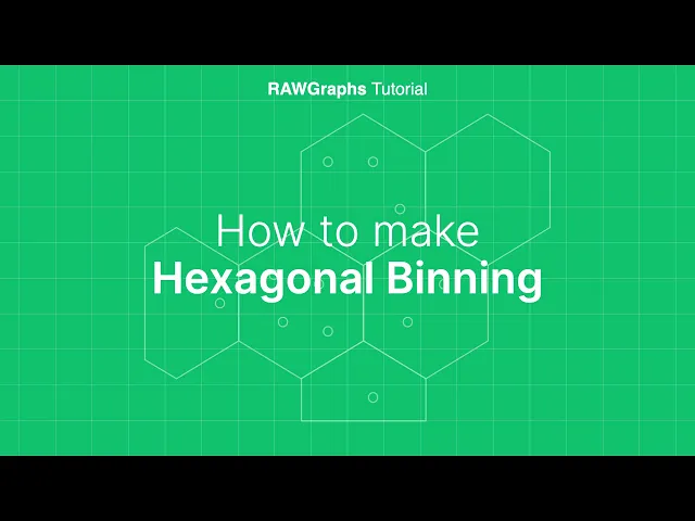 How to make Hexagonal Binning