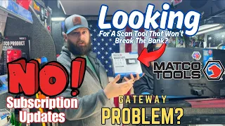 Matco Scan Tool That Won t Break The Bank NO SUBSCRIPTION UPDATES