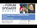 Forum Speaker Series City of Salem Mayoral Candidates Debate - January 12 2026