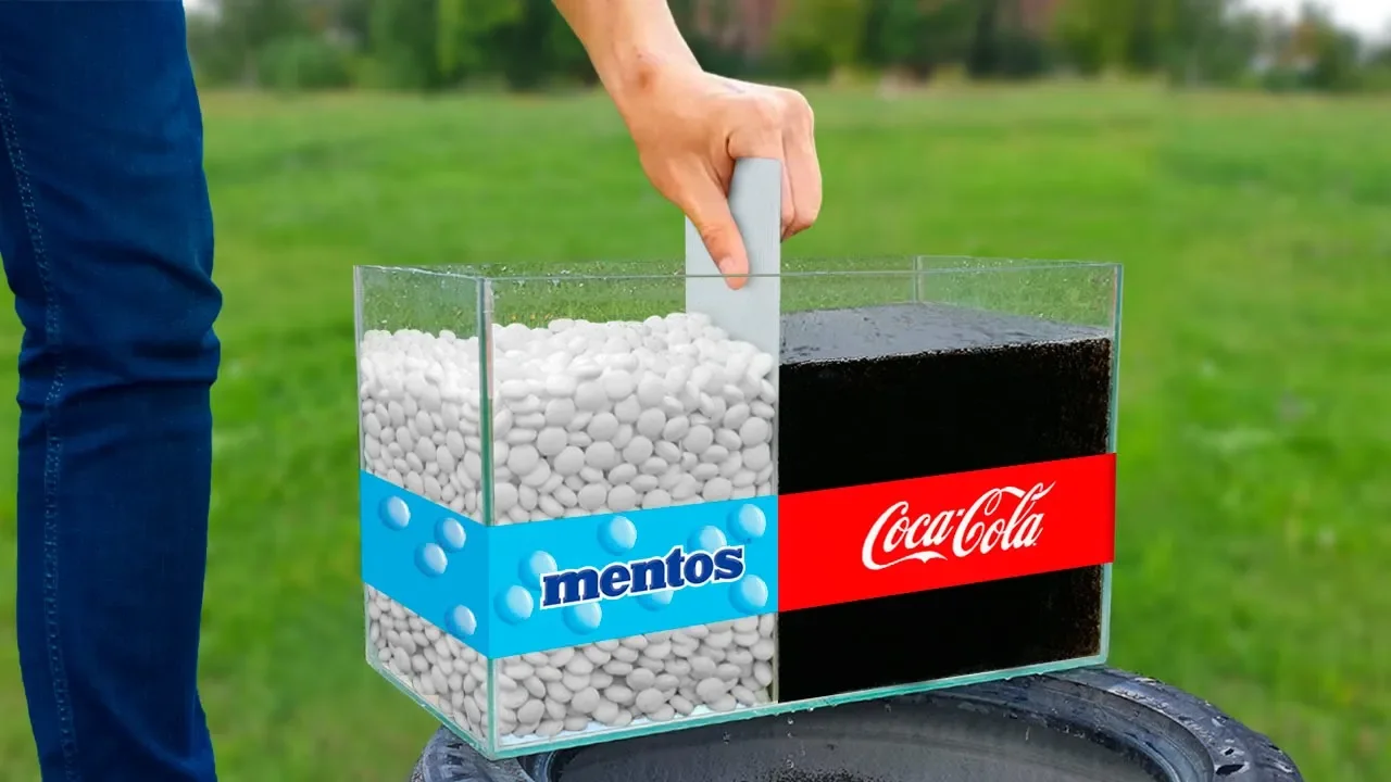 Experiment: Coca Cola and Mentos