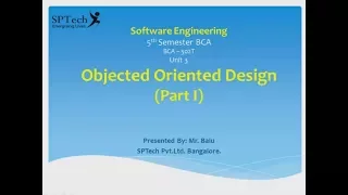 Software Engineering - Function oriented Design and Object Oriented Design