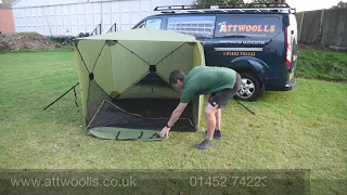 Quest Screen House Mini Shelter Pitching Packing