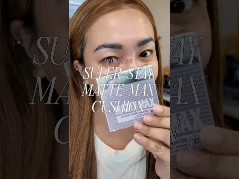 SubukANNE natin ang Maybelline Super Stay Matte Max Cushion!!🧐