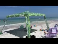 See the Cool Cabana in Use at the Beach
