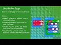 For and While Loops with BBC micro bit