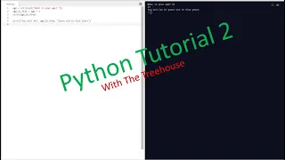 Python Tutorial 2 Lists Loops and Conditions The Treehouse