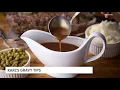 Gravy The sauce that ties the whole meal together