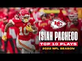 Top 10 Isiah Pacheco Plays from the 2022 NFL Season Kansas City Chiefs