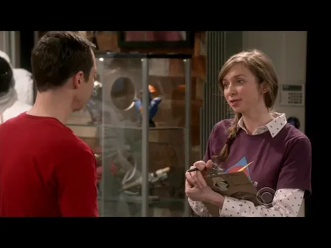 Download MP3 Stuart hires a female assistant manager Denise - The Big Bang Theory