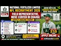 NFL Field Representative Recruitment 2026 Apply Online Now