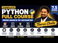 Python Complete Course for Beginners Learn Python from Basics to OOPS By THARUN CHALLA