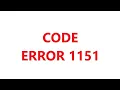 cara mengatasi error 1151 action script 3 as3 arsip pribadi