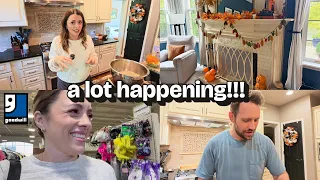 Updates! + The wedding weekend, "Boutique" Goodwill, TJ Maxx shop, Fall decor tour at home