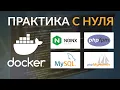 Docker - nginx php-fpm mysql phpmyadmin From scratch to finished website