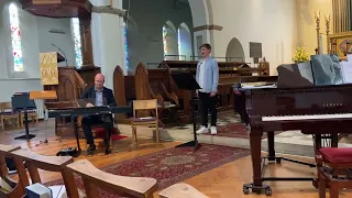 Freddie Simpson 11yr Pie Jesu live in concert