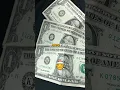 Hidden Santa on Dollar Bills