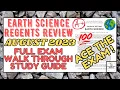 August 2023 Earth Science Regents Exam Review Comprehensive Study Guide for Exam Success
