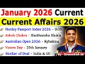 Lagu January 2026 Current Affairs 🔥 | Complete Monthly Current Affairs 2026 | One Shot Revision #current