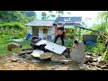 Download Lagu Demolishing the cement floor - Stove and cutting table of the old house _ Phuong's family life
