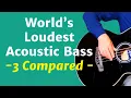 Download Lagu Full-Size Acoustic Bass vs. Two TurboTail Micro Basses – You’ll Be Surprised!
