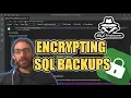 SQL Undercover TV - Encrypting SQL Backups