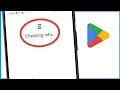 Checking Info Problem In Google Account Google Play Store Checking Info Problem