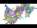 Creative coding of Processing Dear Jackson Pollock