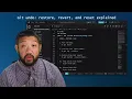 Git undo restore revert and reset explained