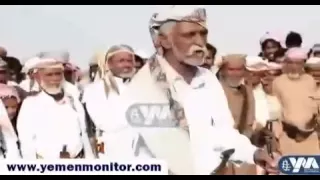 كيف كان الترحيب من قبل قبائل مارب بالتحالف العربي شاعر يمني 