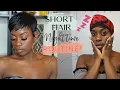 NIGHT TIME PIXIE ROUTINE THE NEXT MORNING