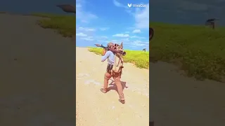 من انت كيف اقتحمت الأرض قاطبتا  دندنها