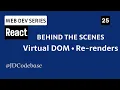 React Performance Internals Re-renders Virtual DOM Reconciliation DevTools Beginner Guide