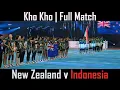 Kho Kho World Cup 2025: New Zealand v Indonesia Womens