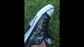 Sequin converse show n tell