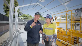 Let s Build a Wide Span Shed with Jimmy and Tam Episode 2