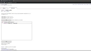 List-1 rotate - left3 Python Tutorial Codingbat com